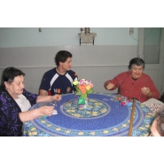 Visita al Hogar de Ancianos